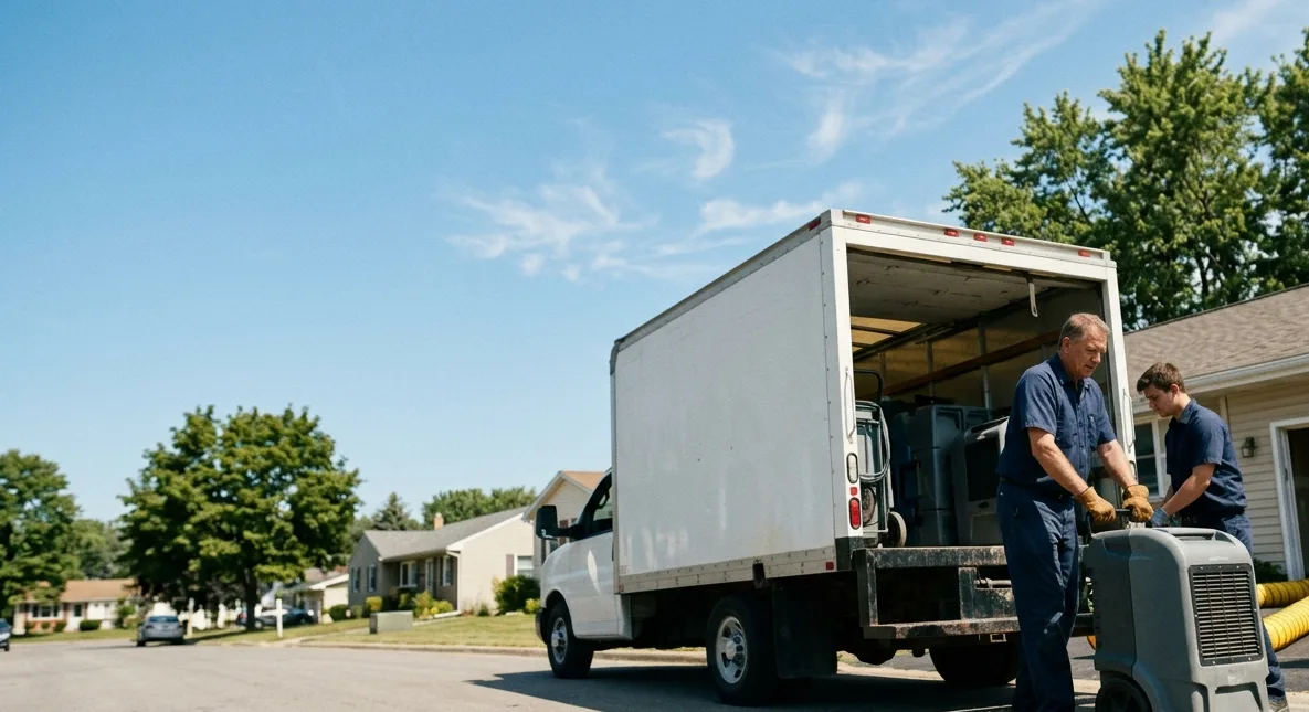 Water Damage Cleanup in Harrison, OH near me